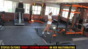 Emily Willis, a fitness enthusiast, has an intimate encounter with a new gym companion